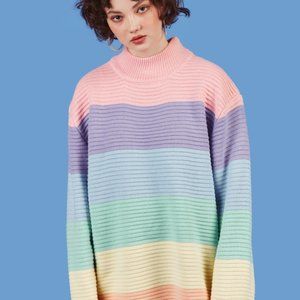 unif sweater rainbow